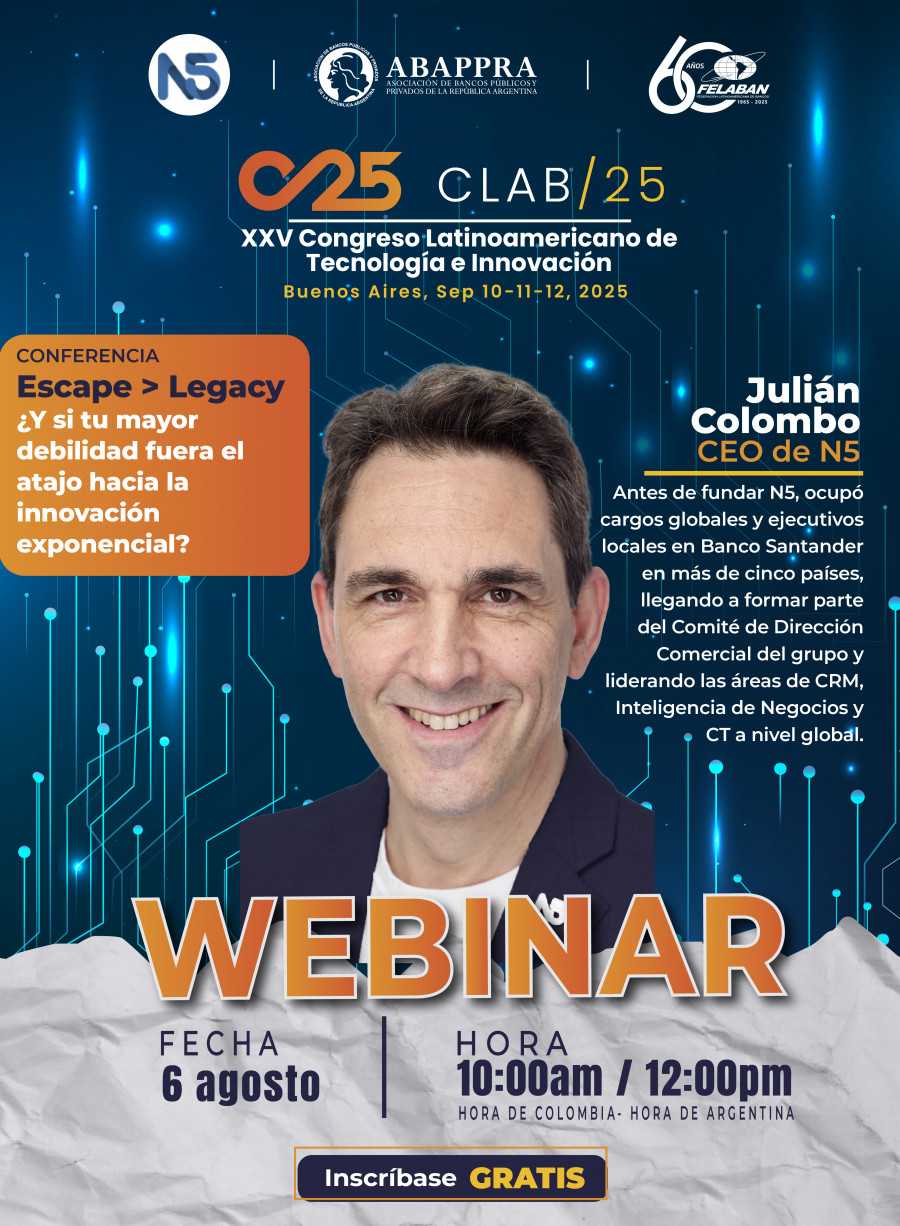 Webinar: Escape > Legacy ¿Y si tu mayor debilidad fuera el atajo hacia la innovación exponencial?